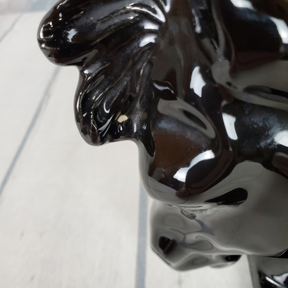 2/$25 Black Stallion Bookend Decor Chess  Knight Ceramic - Picture 11 of 12